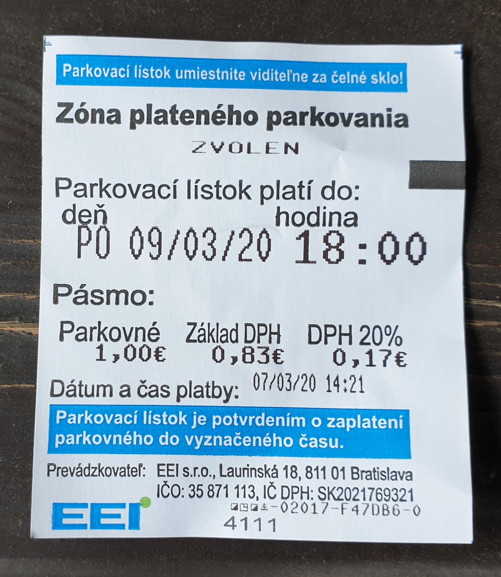 účtenka účtenka